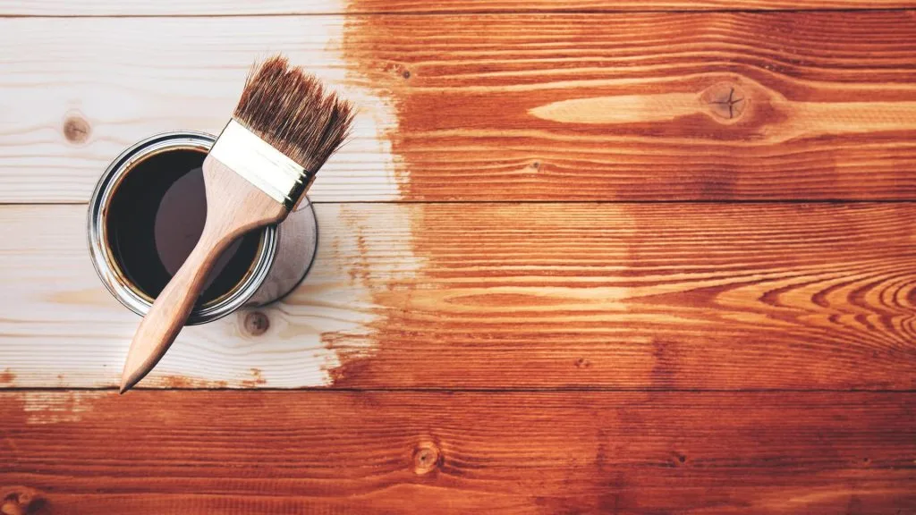 Painting wood